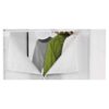 36-inch White Portable Closet Clothes Organizer Wardrobe - Image 3