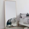 Freestanding Full Length Floor Mirror with Stand or Wall Mount with Gold Frame - Image 3