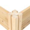 16 in x 96 in Sturdy FarmHouse Narrow Cedar Wood Raised Garden Bed - Made in USA - Image 3