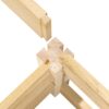 16 in x 96 in Sturdy FarmHouse Narrow Cedar Wood Raised Garden Bed - Made in USA - Image 4
