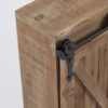 Farmhouse Sliding Bathroom Wall Mounted Cabinet 2-Doors & Shelves - Image 3
