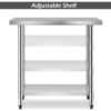 Commercial Kitchen Stainless Steel Work Table - Image 3