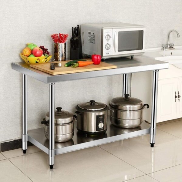 Commercial Kitchen Stainless Steel Work Table - Image 4