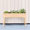 Outdoor Wood Raised Garden Bed Planter Box 46 x 22 x 30-inch High - Image 3