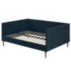 Full size Modern Navy Blue Upholstered Daybed - Image 2