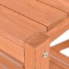 Folding Wooden Garden Workstation Potting Bench with Shelf - Image 5