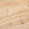 4-Ft Garden Bridge with Railings in Weather Resistant Fir Wood - Image 2