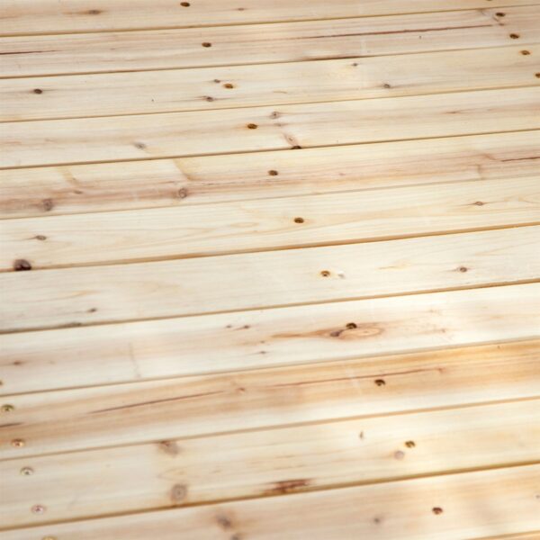 Classic 6-Ft Garden Bridge in Unfinished Fir Wood - Image 3