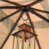 10-ft x 10-ft Patio Garden Outdoor Gazebo with Steel Frame and Vented Canopy - Image 3