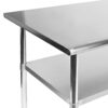 Heavy Duty Stainless Steel 2 x 3 Ft Kitchen Kitchen Prep Table - Image 3