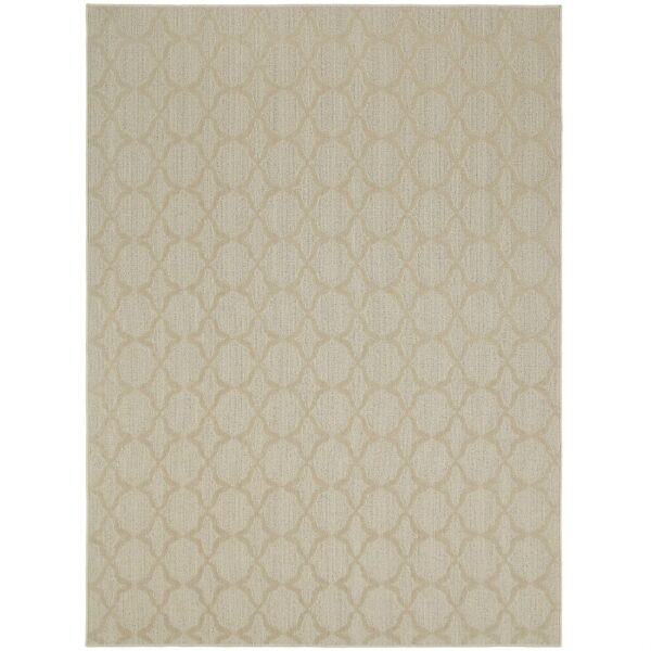 7.5-ft x 9.5-ft Tan Area Rug - Made in USA