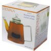 Stove Top Glass Water Boiler Kettle Teapot with Tea Infuser - Image 3