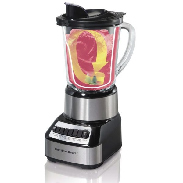 700-Watt Multi-Function Kitchen Countertop Blender with Glass Pitcher - Image 2