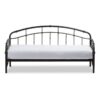 Twin Modern Classic Metal Daybed in Dark Bronze with Elegant Metalwork