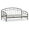Twin Modern Classic Metal Daybed in Dark Bronze with Elegant Metalwork - Image 4