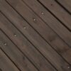 Dark Brown Stain Fir Wood 4-Ft Garden Bridge with Handrails - Image 3