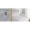 Queen size 400 Thread Count Cuddle-Bed Mattress Topper - Image 2