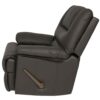 Sturdy Brown Padded Faux Leather Rocking Recliner Chair - Image 2