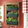 3 Piece Indoor/Outdoor Wood Wall Planter Vertical Garden - Image 2