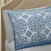 King 8-Piece Polyester Microfiber Reversible Quilt Set with Cotton Sheets - Image 4