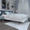 King 9-Leg Metal Bed Frame with Headboard Brackets 3,000 lbs. Max Weight Limit - Image 3