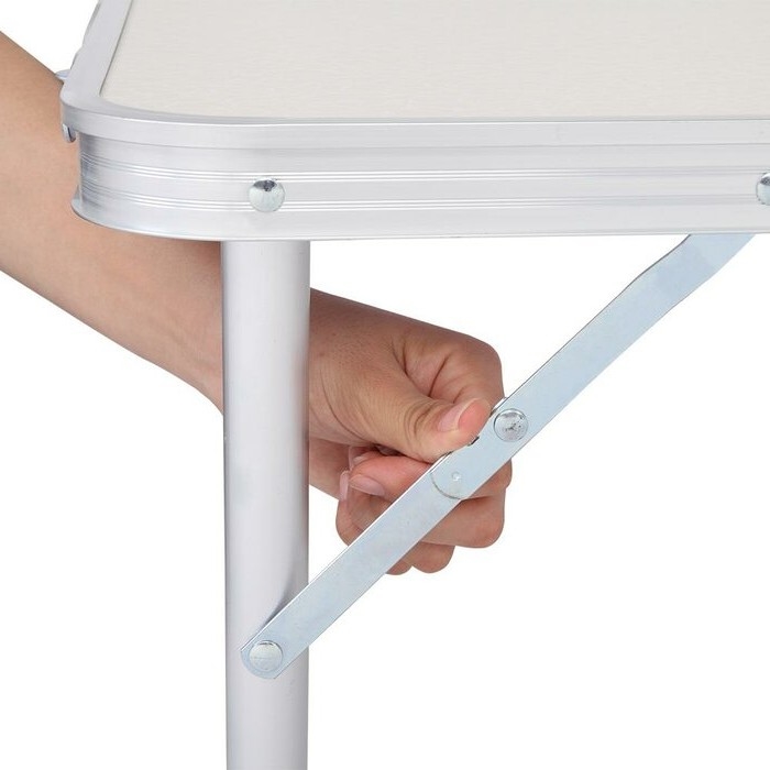 Multipurpose Indoor/Outdoor Lightweight Folding Table with Carry Handle - Image 3