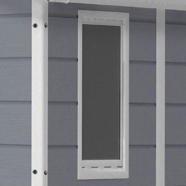 Outdoor 6-ft x 8-ft Storage Shed in Steel Reinforced Polypropylene - Image 3