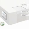 Queen-size 10-inch Thick Memory Foam Mattress - Medium Firm - Image 2