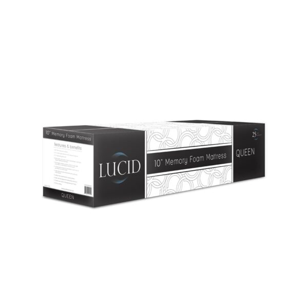 Queen-size 10-inch Thick Memory Foam Mattress - Medium Firm - Image 4