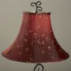 Contemporary 61-inch Tall Floor Lamp with Red and Gold Bell Shade - Image 5
