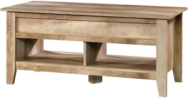 Rustic Farmhouse Oak Lift Top Coffee Table - Image 2