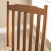 Indoor/Outdoor Patio Porch Natural Slat Rocking Chair - Image 3