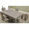 Modern 60 x 36 inch Dark Taupe Rectangular Dining Table - Image 3