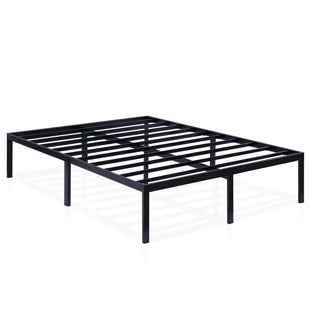 King size 16-inch High Heavy Duty Metal Platform Bed Frame - Image 3