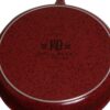 15-Piece Nonstick Porcelain Cookware Set in Red - Image 2