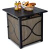 40,000 BTU Portable LP Gas Propane Fire Pit Table - Image 2