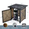 40,000 BTU Portable LP Gas Propane Fire Pit Table - Image 3