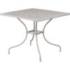 3-Piece Grey Steel Metal Outdoor Patio Furniture Set with 2 Chairs and 1 Table - Image 4