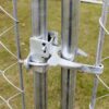 10ft x 10ft x 6ft Large Chain Link Outdoor Dog Play Pen House with Cover - Image 4
