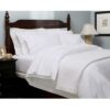 California King 400 TC Cotton Sheet Set in White - Image 2