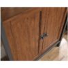Rustic Industrial FarmHome 3 Tier Entryway Bookcase Storage Cabinet Cherry - Image 4