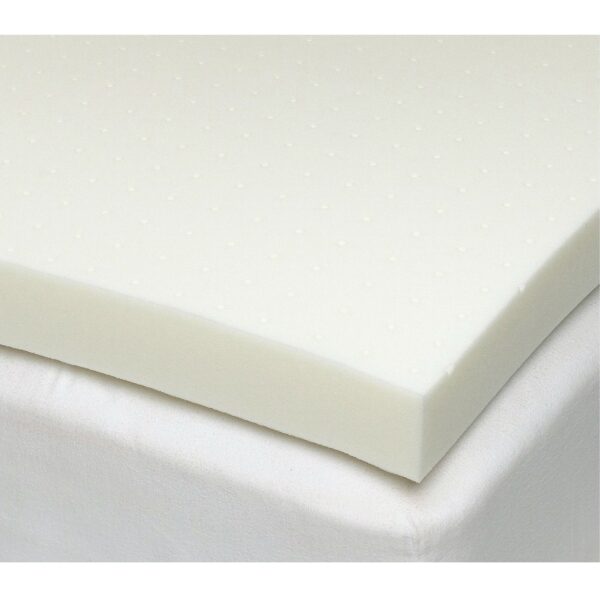 Queen size 3-inch Thick Ventilated Memory Foam Mattress Topper - Image 2