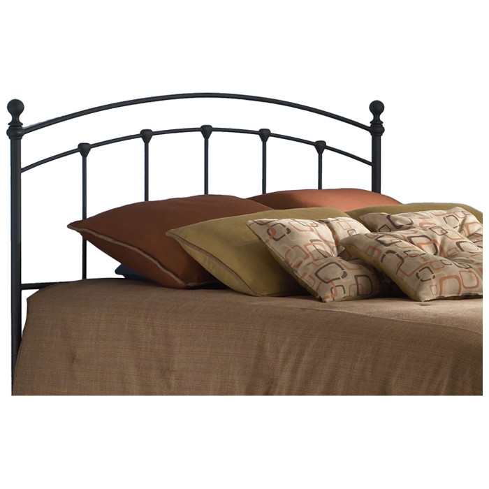 Queen size Metal Headboard in Matte Black Finish - Image 2