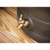 Brown Oak 50-Gallon Plastic Rain Barrel with Bottom Spigot - Image 3