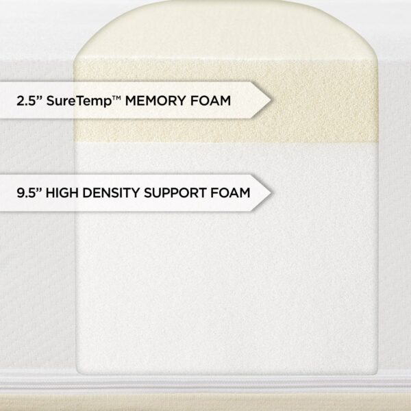 Full size 12-inch Thick Memory Foam Mattress - Made in USA - Image 2