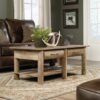 FarmHome Oak Lodge 2 Drawer & 2 Faux Drawers Coffee Table - Image 2