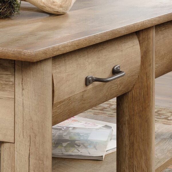 FarmHome Oak Lodge 2 Drawer & 2 Faux Drawers Coffee Table - Image 3