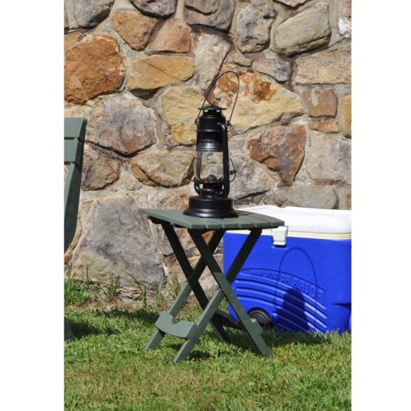 Sage Green Patio Side Table - Holds up to 25-Pounds - Image 3