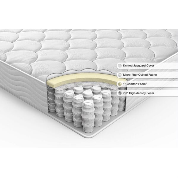 Queen size 8-inch Pocketed Spring Mattress - Image 2