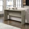 Modern Farmhouse Oak Living Room Console Sofa Table - Image 2